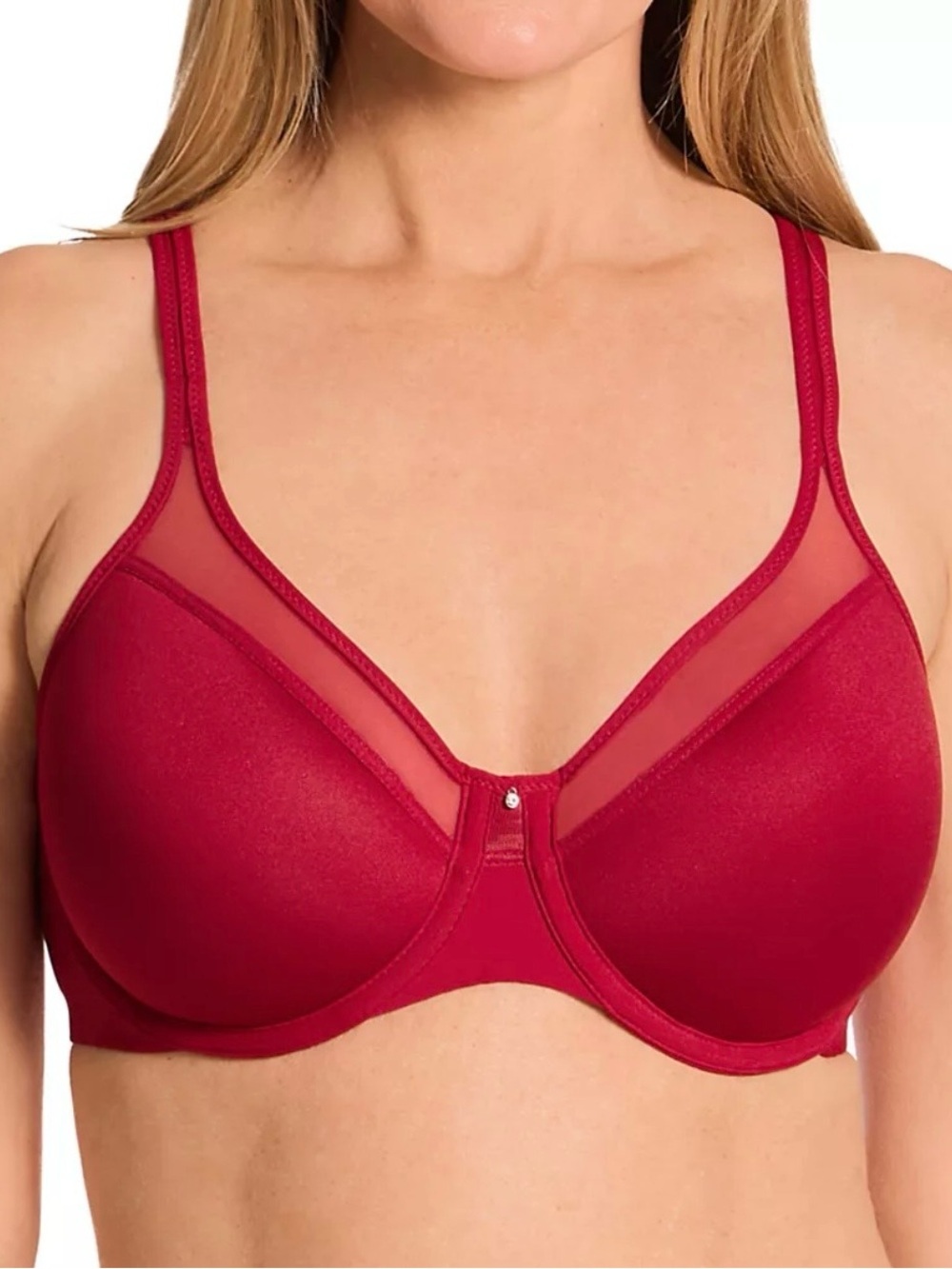 Bali One Smooth U Ultra Lite Neckline Bra Size 38C NWT
